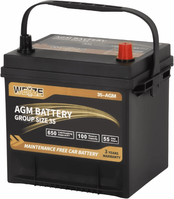 Platinum AGM Battery BCI Group 35 Automotive Battery, 100RC, 650CCA, 36 Months Warranty - Image 5