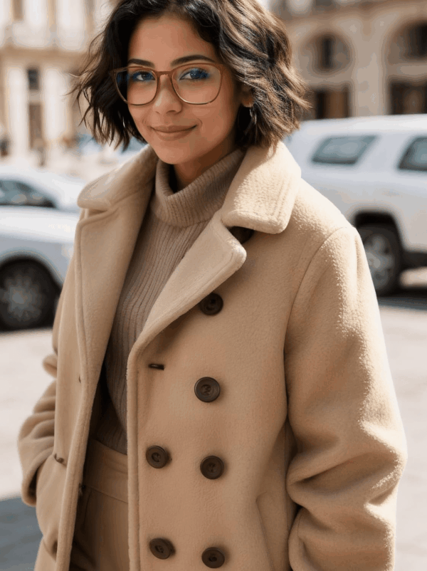 anti Slip TR90 Blue Light Blocking Glasses Size M Eyewear Frame with anti Glare Eye Protection for Women Gael - Image 2