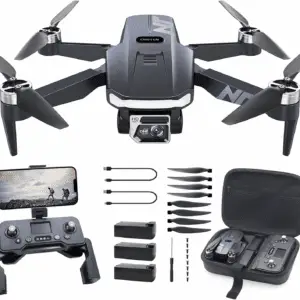 N11 PRO GPS Drone with Camera for Adults 4K UHD, 90 Min Long Flight Time, Long Control Range, Auto Return, Follow Me, Brushless Motor, 5G FPV RC Quadcopter for Beginners