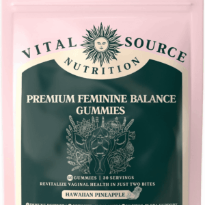 - Premium Feminine Balance Gummies - for Women’S Health & Wellness - Immune Support - Vegan, Gluten-Free - Hawaiian Pineapple - 60 Gummies - 30 Servings