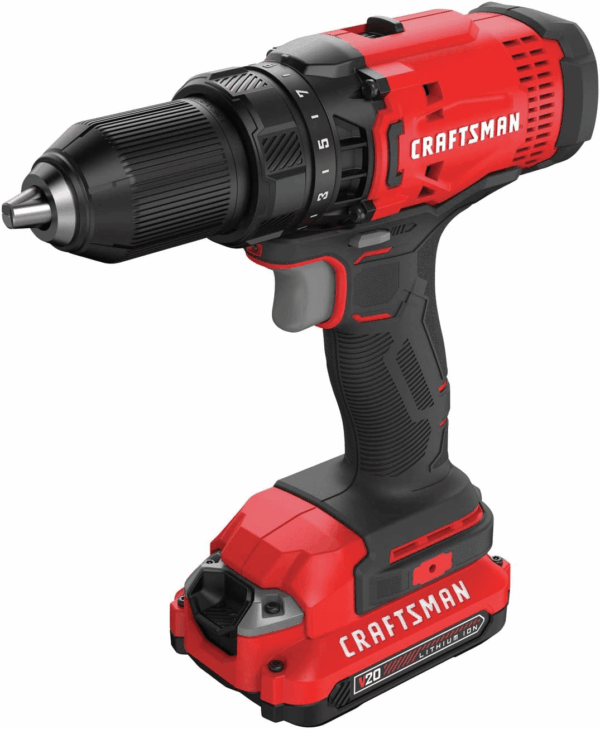 V20 Cordless Drill/Driver Kit, 1/2 Inch, Battery and Charger Included (CMCD700C1) - Image 9