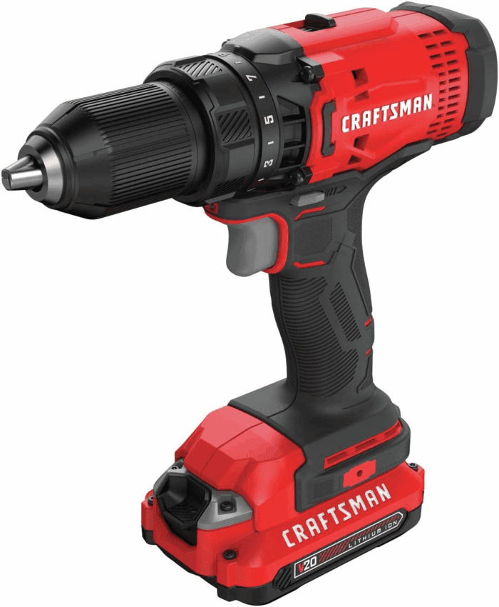 V20 Cordless Drill/Driver Kit, 1/2 Inch, Battery and Charger Included (CMCD700C1) - Image 9