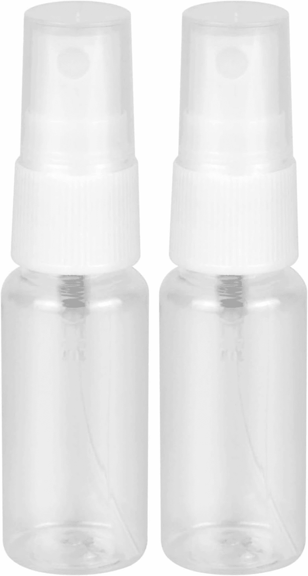 2 Pack Spray Bottle, 1 Oz/30Ml Mini Spray Bottle, Empty Travel Bottles, Fine Mist Spray Bottles for Hair, Toiletry (2)