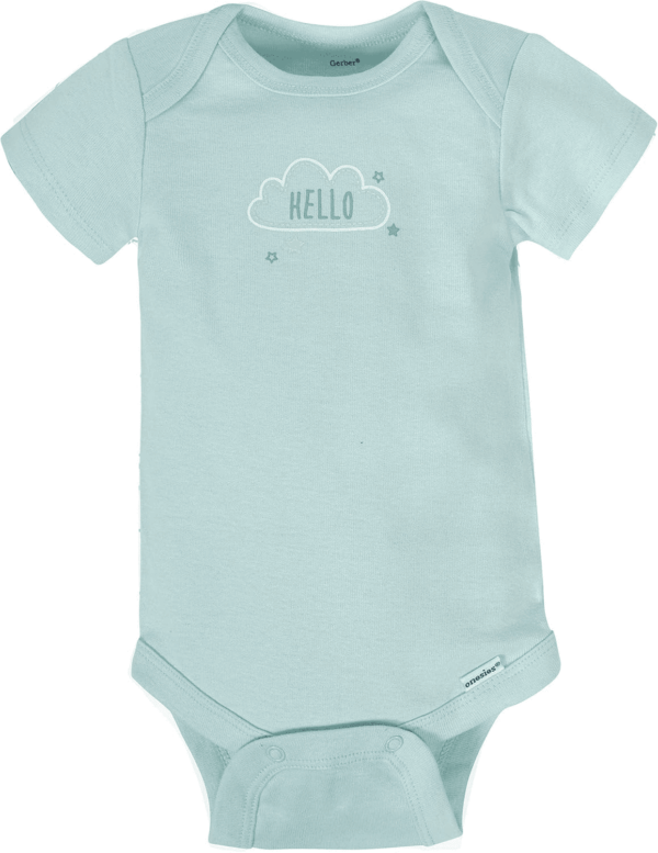 Baby 8-Pack Short Sleeve Onesie Bodysuits - Image 4