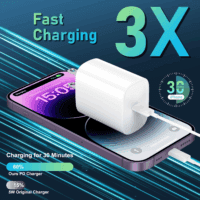 Phone 14 13 12 11 Fast Charger,10Ft Long Fast Charging Lightning Cable with 20W USB C Charger Block for Iphone 14/14 Pro Max/13/13 Pro Max/12/12 Pro Max/11/11Pro/Xs/Max/Xr/X,Ipad - Image 2
