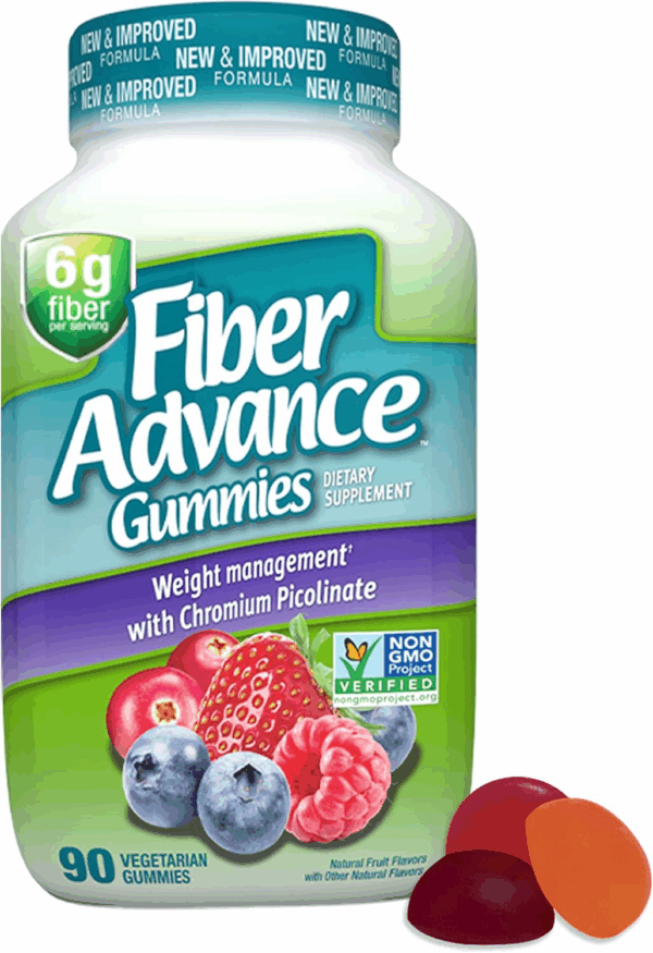 Weight Management Gummies | 100% Plant Based Fiber for Digestive Wellness and Gut Health | Chromium Picolinate for Weight Management Support, 90 Count - Image 9