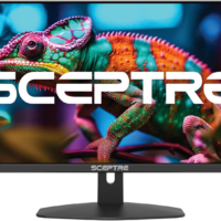 New 27-Inch Gaming Monitor 100Hz 1Ms Displayport HDMI X2 100% Srgb AMD Freesync Build-In Speakers, Eye Care Frameless Machine Black 2024 (E275W-FW100T)