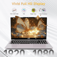 15.6-Fhd-Laptop Student-Laptop, 16GB RAM 1TB SSD, Intel Pentium Quad-Core N100 Processor (Up to 3.4Ghz) Backlit Keyboard Fingerprint Wifi 6 BT5.2 Business-Laptop, 2 Years Warranty Windows 11 Laptop - Image 2