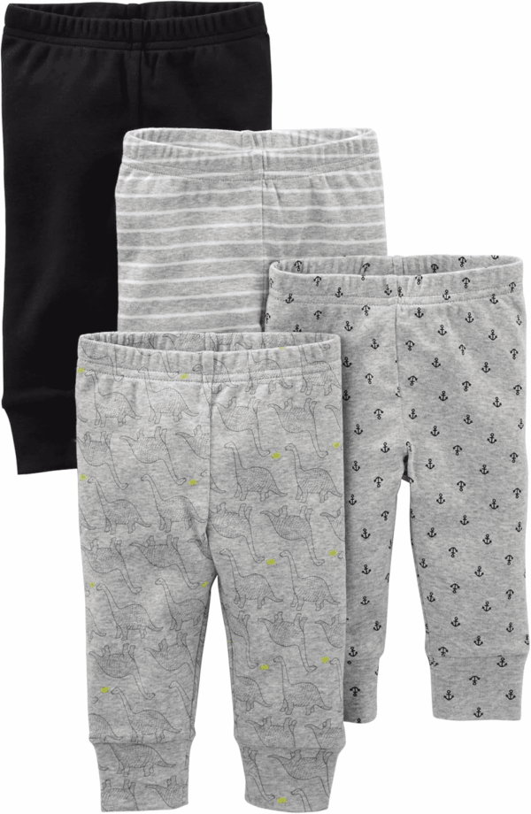 Unisex Babies' Pant, Pack of 4