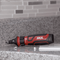 Rechargeable 4V Cordless Screwdriver with Circuit Sensor Technology Includes 45Pcs Bit Set, USB Charging Cable, Carrying Case - SD561204 - Image 5