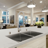 Kitchen Sink 33" X 19" X 10" Undermount 304 Stainless Steel 50/50 Double Bowl with Accessories 16 Gauge for Workstation, Prep Kitchen, Bar - Image 6
