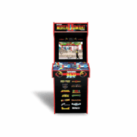 Arcade1Up Mortal Kombat At-Home Arcade System - 4Ft, 1-2 Players, Black, LCD Display, Joystick & Button Control, Fantasy Theme - Image 3