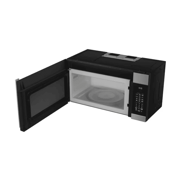 1.7-Cu Ft Low Profile 29.88-In Over-The-Range Microwave with Sensor Cooking ( Stainless Steel ) - Image 8