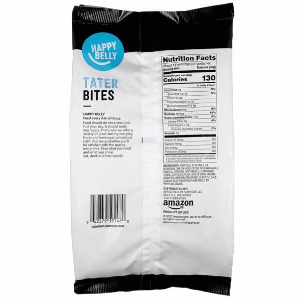 Amazon Brand, Happy Belly Frozen Tater Bites, 32 Oz - Image 2