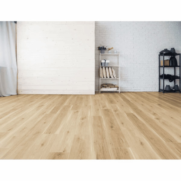 Natural Hickory Brown Wood Look 20-Mil X 7-In W X 48-In L Waterproof and Water Resistant Interlocking Luxury Vinyl Plank Flooring ( 18.62-Sq Ft Carton ) - Image 4