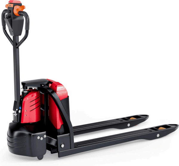 Full Electric Power Pallet Jack – Standard Duty Pallet Lift Truck 4400 Lbs Capacity, 48” L X 27” W Fork Size, Plug-In 48V/20Ah Lithium Battery – Max Lift Height 8 Inch