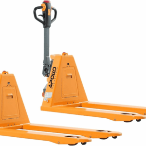 Full Electric Pallet Jack 3300 Lbs Capacity, 48" X 27" Forks, Powered Pallet Lift Truck, Li-Ion Battery for Indoor Storage and Material Handling-2Pc