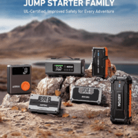 S8 Car Battery Jump Starter, 1500A Peak Car Jumper Starter Battery Pack for up to 6.0L Gas & 3.0L Diesel Engines, 12V Portable Jump Box with 3 Modes Flashlight and Jumper Cable (Orange) - Image 9