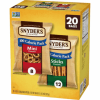 Pretzels, Minis and Sticks 100 Calorie Packs, 20 Ct Variety Pack - Image 6