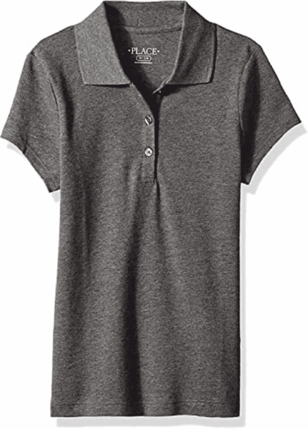 Girls' Uniform Pique Polo