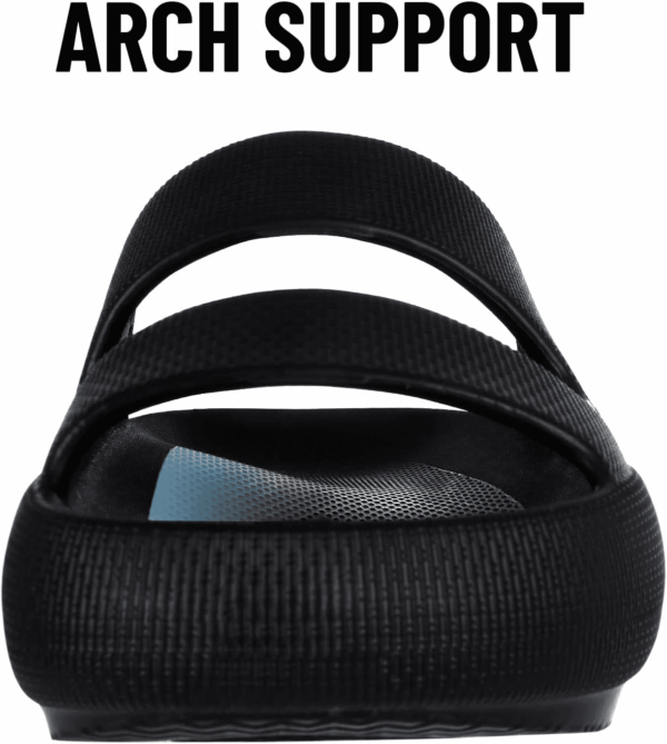 Orthopedic Slide Sandals for Women with Arch Support Pillow Soft Recovery Slip on Sandals Lightweight Summer Cloud Slippers for Plantar Fasciitis - Image 3