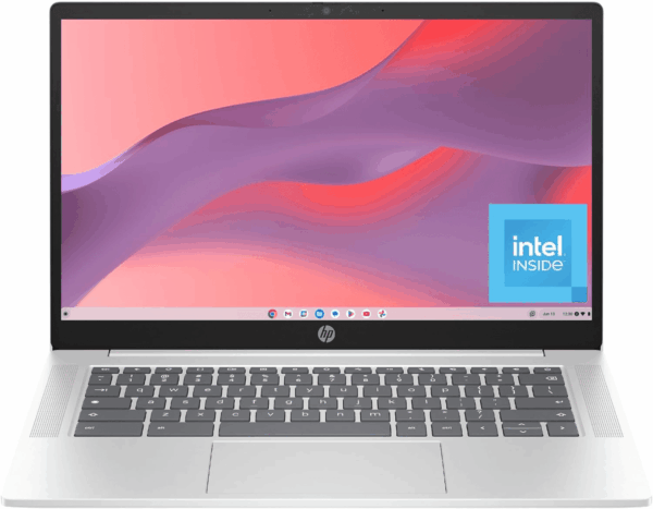 Chromebook 14 Inch Laptop, FHD Display, Intel N100, 4 GB RAM, 64 GB Emmc, Intel UHD Graphics, Chrome OS 14A-Nf0009Nr (2024)