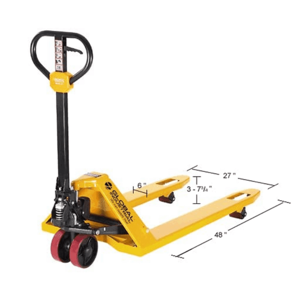 Pallet Jack, 5500-Lb. Capacity Pallet Truck - 27" W X 48" L Forks - Industrial Duty - Image 9