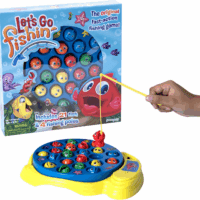 Let'S Go Fishin' Game by  - the Original Fast-Action Fishing Game!, 1-4 Players - Image 2