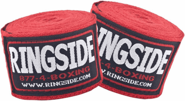 Cotton Standard Boxing Handwraps (Black) - Image 3