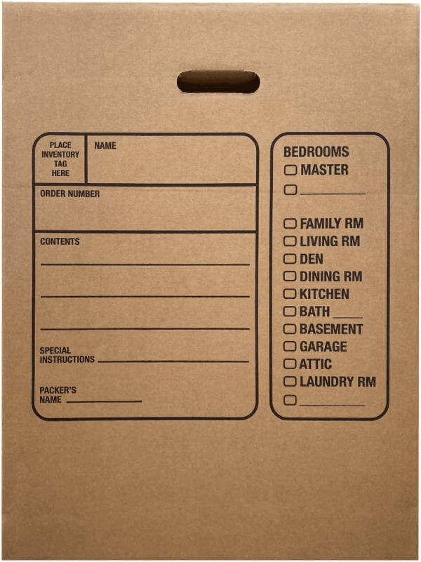 Moving Boxes with Handles, 10 Premium Large, 18 X 18 X 24, Brown, BOXINDSLAR10 - Image 9