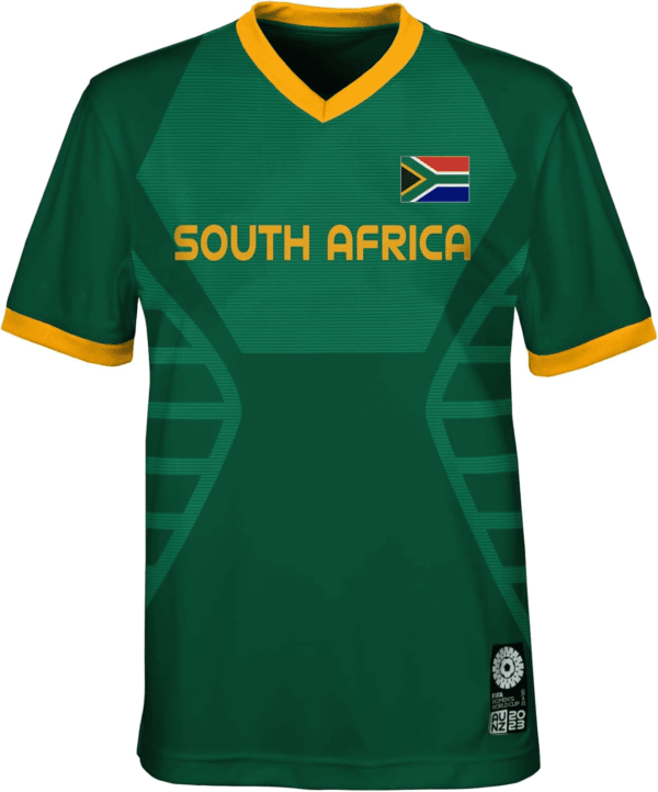 Youth & Kids FIFA World Cup Fan Top, South Africa, Multicolor, Youth Large-14/16 - Image 2