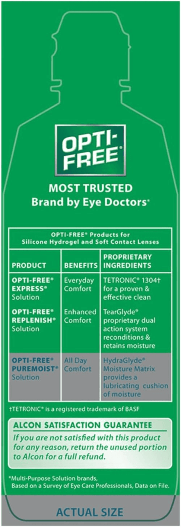 Puremoist Multi-Purpose Contact Lens Cleaning and Disinfecting Solution with Lens Case, 10 FL Oz (Pack of 1) - Image 10