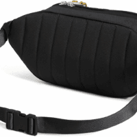 Berkeley Lumbar Waist Pack with Zipper Closure and Adjustable Strap - PFAS Free, TNF Black/Mineral Gold-Npf, One Size - Image 3