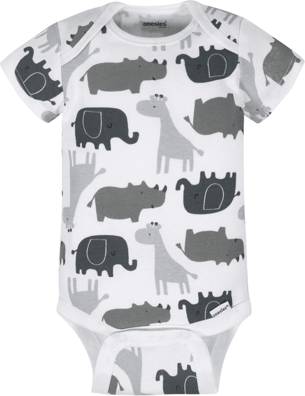Unisex-Baby 8-Pack Short Sleeve Mix & Match Bodysuits - Image 9