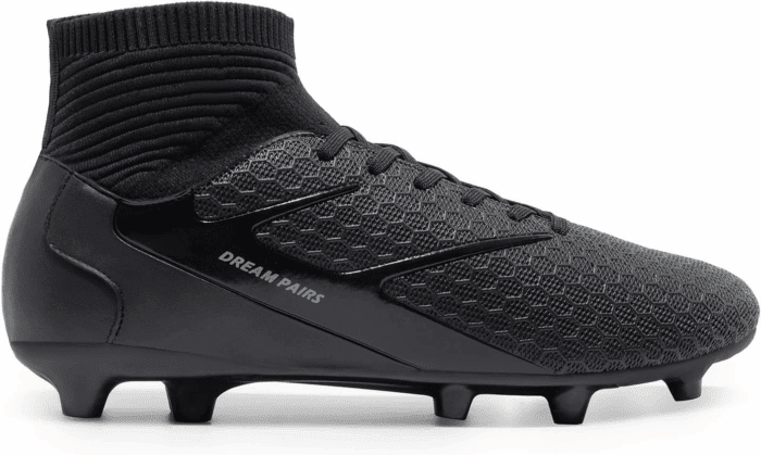 Men'S High-Tops Soccer Cleats Lace-Up Adult Football Shoes Lightweight Professional Athletic Training Soccer Shoes - Image 5