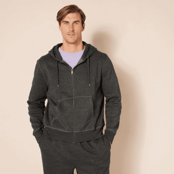 Men'S Full-Zip Fleece Hoodie (Available in Big & Tall) - Image 6