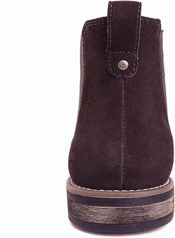 Men'S Suede Leather Chelsea Ankle Boots - Image 4