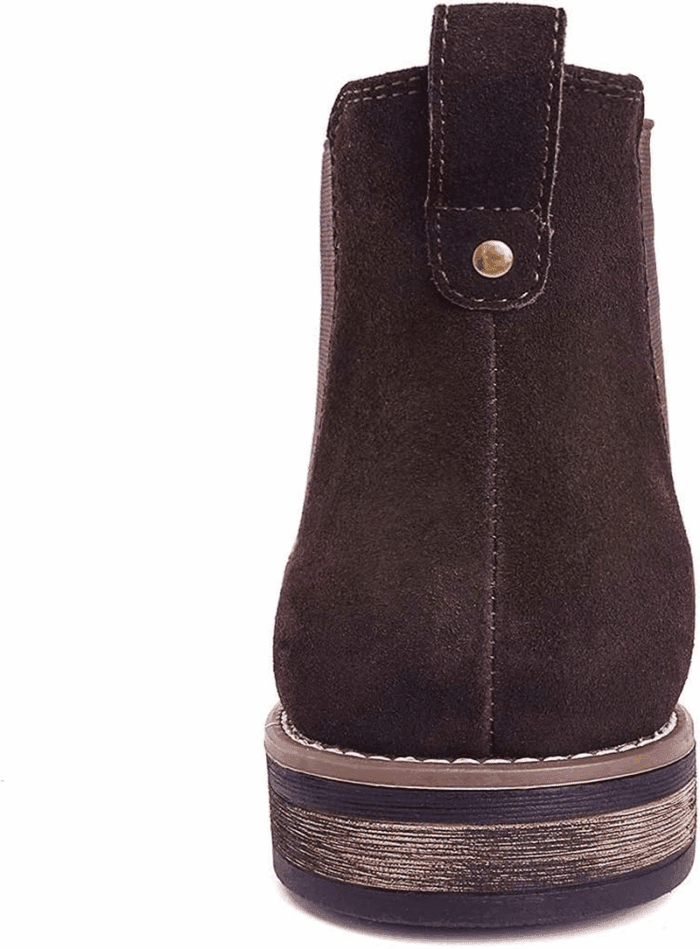 Men'S Suede Leather Chelsea Ankle Boots - Image 4