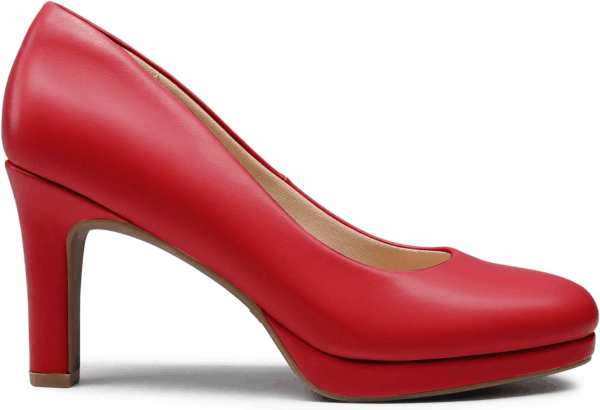 Women'S Pumps Close Toe Low Heels Platform Heels Comfortable Office Work Dress Shoes for Women - Image 2