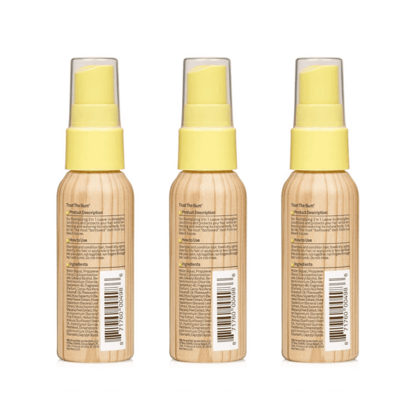 Revitalizing 3 in 1 Leave in Hair Conditioner, 1.5 Oz, Pack of 3 - Image 2