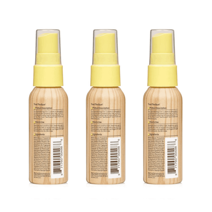 Revitalizing 3 in 1 Leave in Hair Conditioner, 1.5 Oz, Pack of 3 - Image 2