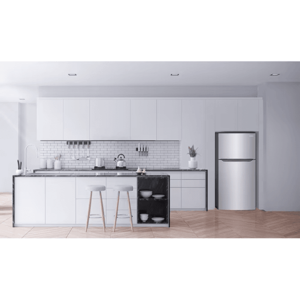 18.3-Cu Ft Top-Freezer Refrigerator ( Easycare Stainless Steel ) Garage Ready - Image 9