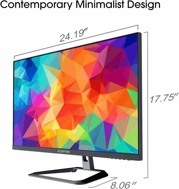 4K IPS 27" 3840 X 2160 UHD Monitor up to 70Hz Displayport HDMI 99% Srgb Build-In Speakers, Black 2021 (U275W-UPT) - Image 3