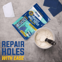 Sdhome Perfect Wall Patch Drywall Repair Kit with Compound, Back Plate, and Putty Knife - Repairs Large Holes with Ease - Image 6
