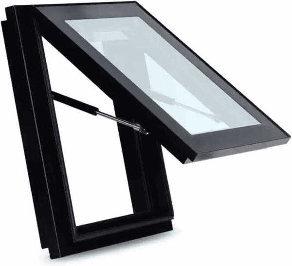 Hand Skylight, Clear Roof Window for Shed, Rooftent, Basement, Garage, Sun Room and Outdoor Attic Entry, Underground Well Lighting Door, Custom Size,Lxw 26X16In/65X40Cm