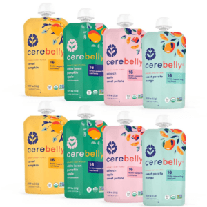 Baby Food Pouches Variety Pack – Organic Veggie Purees for Toddlers | No Added Sugar, Fiber, Non-Gmo | Blended Toddler Pouches | 4 Ounce Bpa-Free Pouch | 4 Flavors | 8 Count