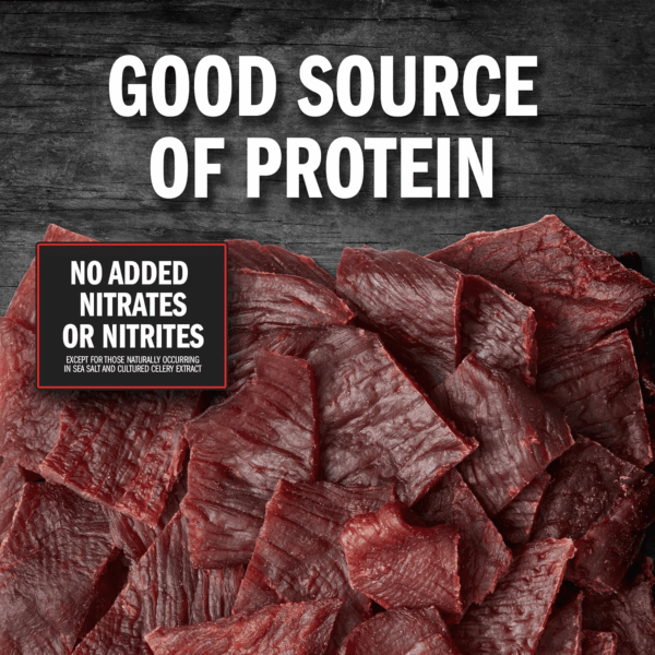 Beef Jerky, Teriyaki, Multipack Bags Flavorful Meat Snacks for Lunches, Ready to Eat Protein Snacks, Individual Packs - 7G of Protein, Made with 100% Beef 0.625 Oz (Pack of 5) - Image 4
