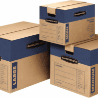 Small Prime Moving Box 10 Pack, Reinforced Handles, Tape-Free Assembly, Attached Lid, 16-In X 12-In X 12-In (0062716) - Image 9