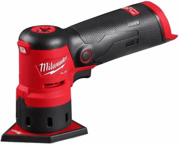2531-20 12V Brushless Cordless Orbital Detail Sander (Tool Only) Red and Black