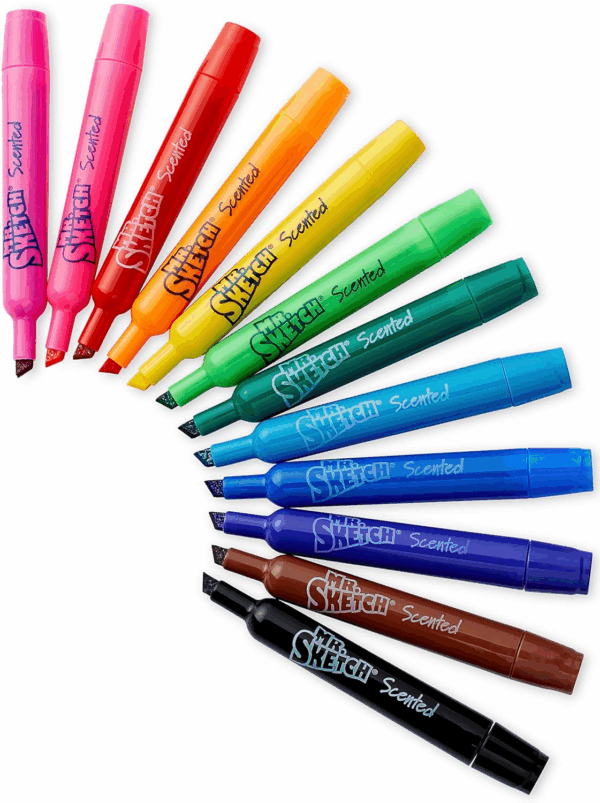 Scented Markers, Chisel Tip Marker, Assorted Colors, 22 Count - Image 4